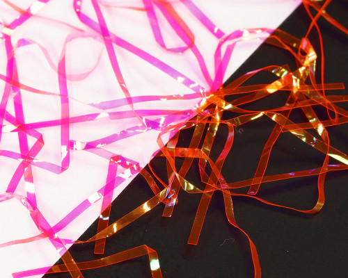 Perdigon Strips, 1 mm, Fluo Pink Pearl / 56 Perdigon Strips, 1 mm, Fluo Pink Pearl / 56